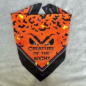 "Creature of the Night" Halloween Dog Bandanna | Pet Costume